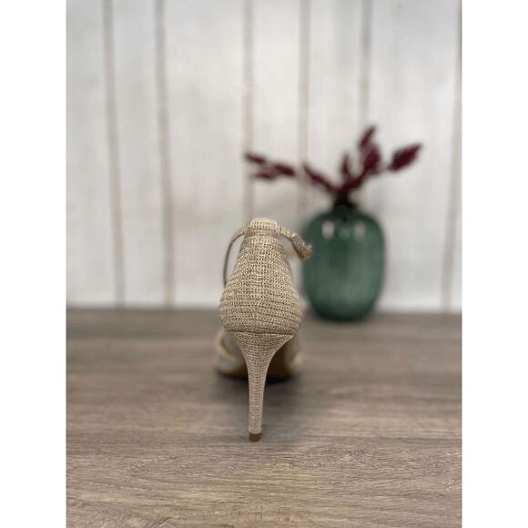 Michael Kors Women's Adela Pump Heels - Sand 6M - Picture 6 of 9